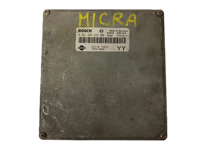 NISSAN MICRA ECU / 0261204249 / 23710 74B72 / 74B72-25000 / 2371074B72 / BOSCH Foto 1 de 3