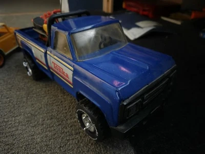 XR101 Blue Tonka 11062 Pressed Steel Toy Pickup Truck USA  + scrambler 1970s - Image 1 of 4
