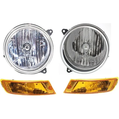 Auto Light Kit For 2005-2007 Jeep Liberty Driver and Passenger Side Headlight - Image 1 of 4
