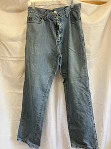 Cutter & Buck Men’s 35/32 Straight Classic Denim Jeans Distressed - Picture 1 of 7
