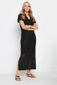 LTS Tall Crochet Midaxi Dress - Picture 1 of 9