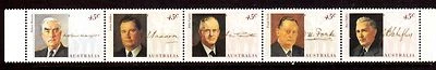 AUSTRALIA 1994 Wartime Prime Ministers strip MUH - Image 1 of 2