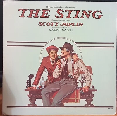 Marvin Hamlisch – The Sting (soundtrack) - 1974 LP record and cover VG+ - Image 1 of 3