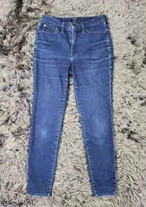 J. Crew Skinny Jeans Damen 26 Blau Denim Baumwolle Mid-Rise 5-Pockets Zip-Fly - Bild 1 von 19