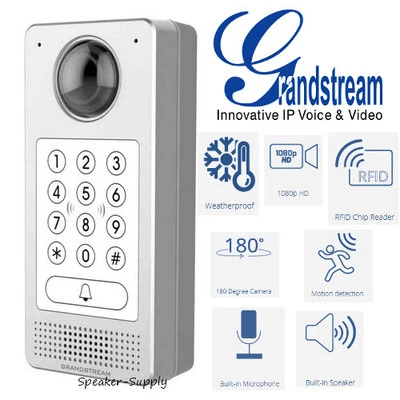 Grandstream HD Video Door Access Camera Keypad IP Intercom GDS3710 - Image 1 of 4