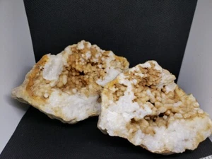 5 1/2"Golden Healer Iron Quartz Crystal Cluster Rough Large Natural Geode 4Lb+ - Picture 1 of 24