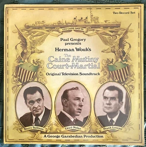 The Caine Mutiny Court-Martial Herman Wouk Mark56 741 1976 Sealed 2LP Set - Imagen 1 de 2