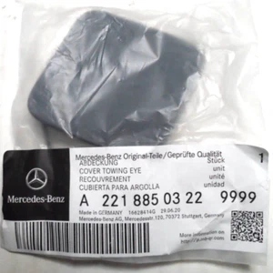 Mercedes Benz A 2218850322 Primer Code 9999 Front Bumper Tow Hook Cover - Imagen 1 de 3