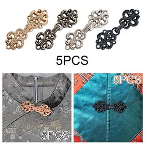 5x Cloak Clasp Fasteners Buckle Sew on Decorative Handcraft Clasp Closure - Picture 1 of 26
