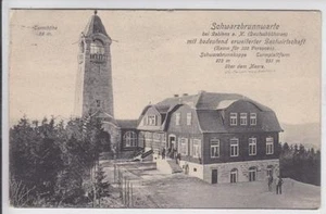 AK Cerna studnice, rozhledna, Schwarzbrunn-Warte 1907 - Picture 1 of 1