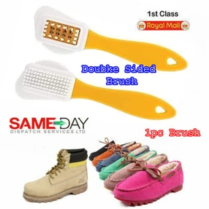 Suede Leather Nubuck Shoes Boot Cleaner Stain Household Cleaning Brush Kit - Picture 1 of 6