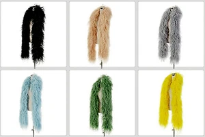 8 Ply OSTRICH FEATHER BOAS 72 Inches Many Colors to Choose Costumes/Halloween - Picture 1 of 14