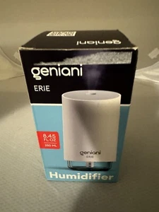 Mini Cool Mist Humidifier 8.45 ft.oz/ 250ml - White - Geniani -New Sealed - Picture 1 of 6