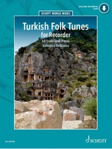 Türkische und nahöstliche Volkslieder für Blockflöte 60 traditionelles Buch 049047438 - Bild 1 von 1