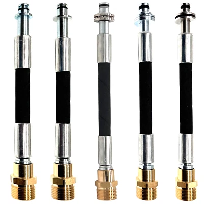 M&M SMARTEK® Adattatore alta pressione per Kärcher con filettatura M22 e nipplo AVS da 10 mm o 11 mm