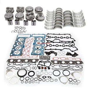 4.2T Pistons Rings Set & Gasket & Bearing Shell Kit Fit For Audi 079103472BC - Picture 1 of 13
