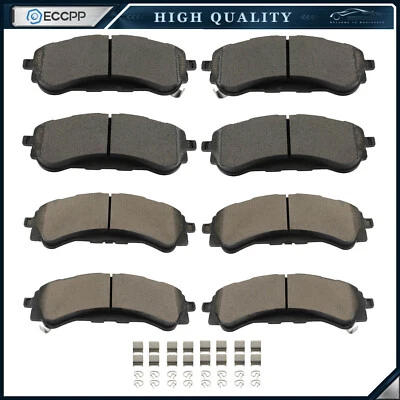 8PCS Front Rear Ceramic Brake Pads Kit For Ford Ranger 2019 2020 2021 2022 2023 - Image 1 of 4