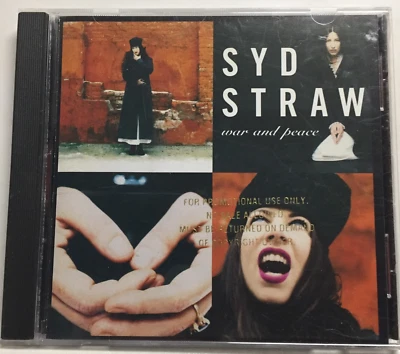 Syd Straw - War and Peace (CD,1996,Capricorn,1st Edition) RARE GOLD PROMO!! - Image 1 of 4