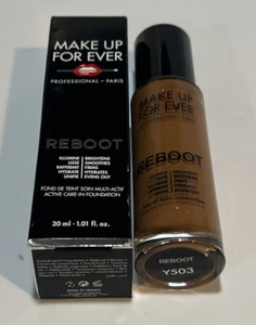 MAKE UP FOR EVER REBOOT ACTIVE CARE REVITALIZING FOUNDATION Y503 CARAMEL - Picture 1 of 1