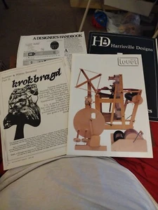 Lot Of 4 Loom Pamphlets. Krokbragd; Louet; A Designer's Handbook; Harrisville De - Picture 1 of 9