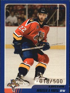 2003-04 (PANTHERS) O-Pee-Chee Blue #247 Kristian Huselius /500