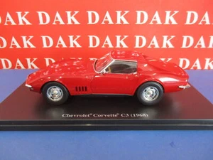 Die cast 1/24 Modellino Auto Chevrolet Corvette C3 1968 - Foto 1 di 6