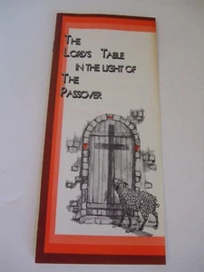 The Lord's Table in the Light of the Passover by Marvin Rosenthal. 1976 - Imagen 1 de 4