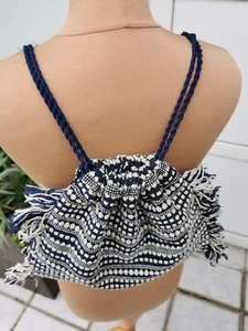 Tally Wejil Beutel Rucksack nachhaltig Sportbeutel Tasche Fransen Hippie - Bild 1 von 10