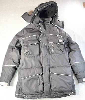 Alaskan Hardgear Duluth Coat Ice Fog Down Parka Men's M Goose Coyote Fur Hood - Image 1 of 4
