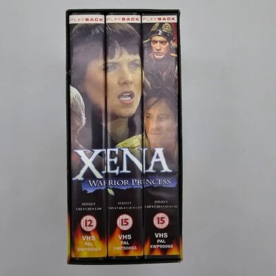 Xena Warrior Princess VHS Season 5 Box Set 5.102 - 5.112 with 2 Collector's Card - Image 1 of 4