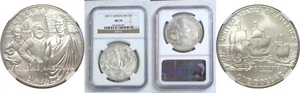 2007 P $1 Jamestown Silver Commemorative Dollar NGC MS 70 - Picture 1 of 3