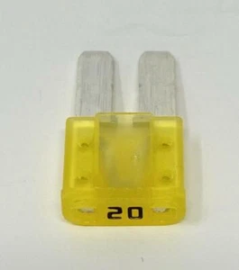 Littelfuse (MIC2020.VP) MICRO2 Blade Fuse Yellow Color 32V 20 Amp - Pack of 5 - Picture 1 of 1