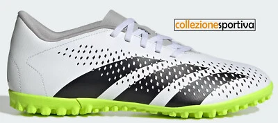 SCARPE CALCETTO ADIDAS PREDATOR ACCURACY.4 TF- GY9995 col. bianco/nero/verde
