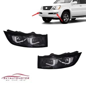 Conjunto de luces antiniebla LED diurnas izquierda derecha para Lexus GX470 2003-2009 - Imagen 1 de 8