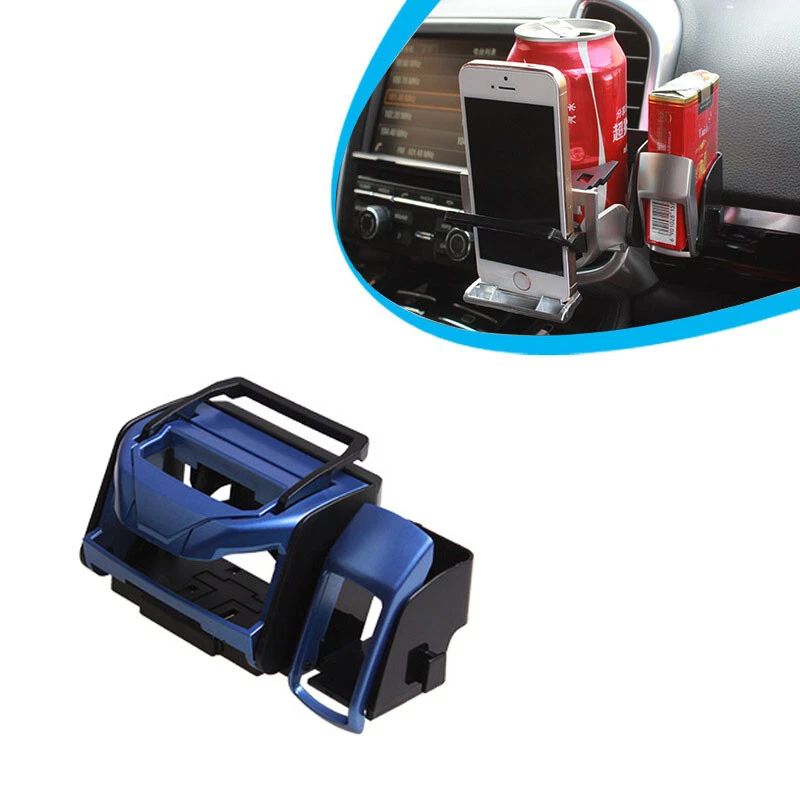 Soporte para bebidas de ventilación de aire para salida de automóvil Soporte para latas de botellas de taza montado en clip Foto 1 de 4