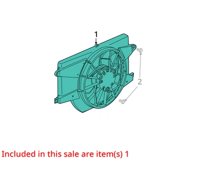 02 03 04 MOTOR VENTILADOR RADIADOR SATURN VUE 757262 Foto 1 de 2