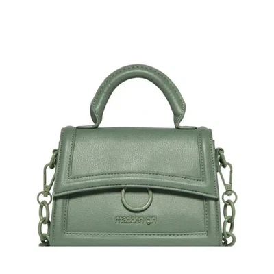 Bolso Bandolera Madden Girl Verde Asa Superior Cartera Nuevo con Etiquetas Foto 1 de 4
