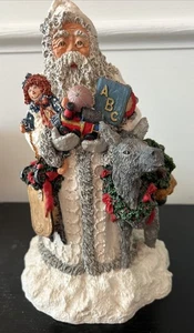 June McKenna 1995 Old World Santa Figur selten signiert nummeriert 394/4000 - Bild 1 von 10