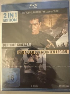 Der 13 te Krieger & Adler der Neunten Legion - Bluray - Deutsch - Rar - NEU/OVP - Bild 1 von 2