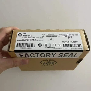New Factory Sealed AB 1769-IF4I SER A Compact I/O Analog Input Module 1769IF4I - Picture 1 of 1