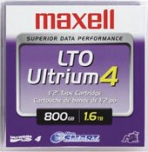 Cartucho de cinta Maxell LTO Ultrium 4 WORM - LTO Ultrium LTO-4 - 800 GB (nativo) / Foto 1 de 1