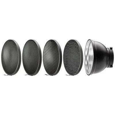Westcott 55-Degree Wide Umbrella Reflector with Honeycomb Grids - Image 1 of 3