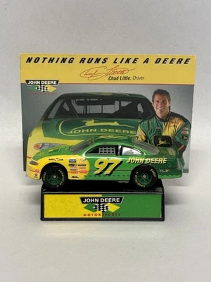 JOHN DEERE RACING 1/64 DIECAST #97 NASCAR CHAD LITTLE FORD TAURUS 1996 #5272 - Image 1 of 4