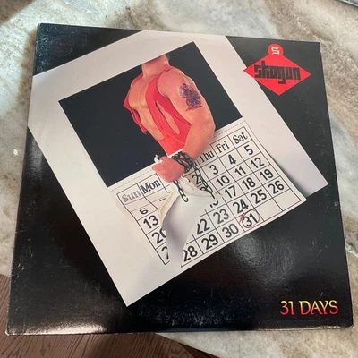 SHOGUN LP 31 DAYS 1987 JET RECORDS BFZ44040 EX/VG+ AOR HARD ROCK Promo Foto 1 de 4