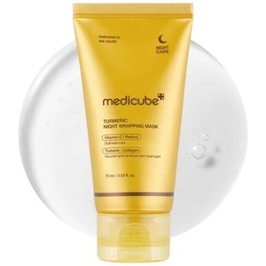 Turmeric Overnight Wrapping Peel Off - Nourishes dull, uneven skin with hydro... - Picture 1 of 9