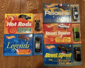Raro Hot Wheels Books con Hot Wheels Car Book Set Hot Rod Cadillac Ford Dodge - Imagen 1 de 21