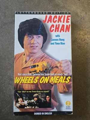 Wheels On Meals 1984 VHS Jackie Chan Letterboxed Edition - Image 1 of 3