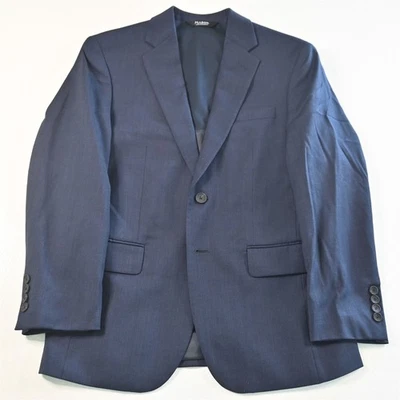 Jos A Bank 38S Azul Viajero Travel Tech Cremallera Bolsillo Blazer Traje Chaqueta Abrigo Foto 1 de 4