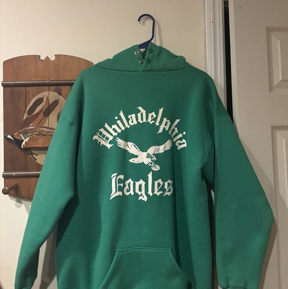 1980-е Russell Athletic двуликий Philadelphia Eagles толстовка с капюшоном - Изображение 1 из 4