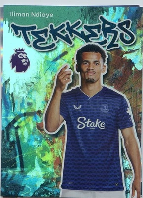 2025-26 Topps Premier League ILIMAN NDIAYE #144 TEKKERS EVERTON - Image 1 of 2